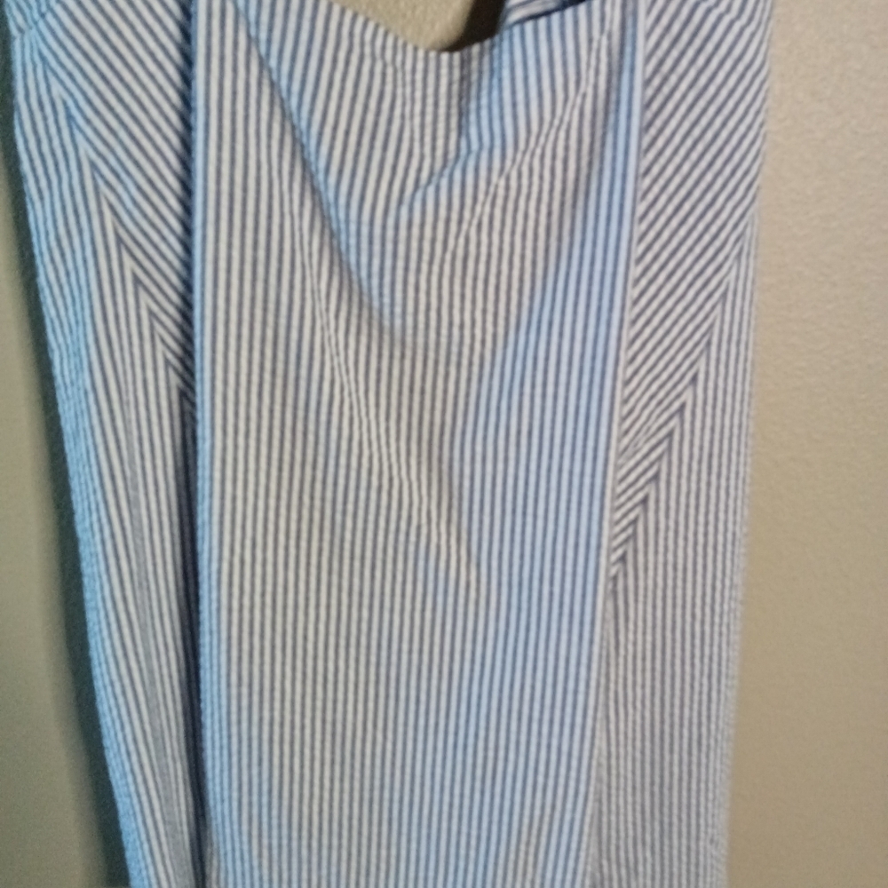 🦋 Altar'd State Striped Tank Mini Dress Cut Out Tie Back S - Picture 4 of 11